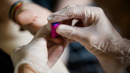 Test auf HIV