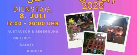 Save the date Einladung zum Sommergrillen