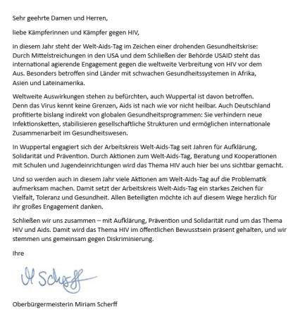 Grußwort OB Scherff