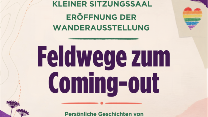 Feldwege zum Coming-out
